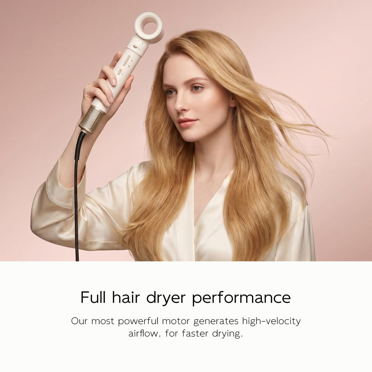Lofans adjustable heat settings tailored to different hair types.