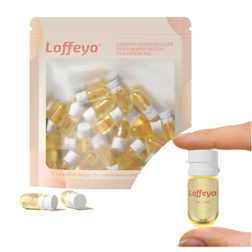 Loffeyo travel cleansing oil 2ml bottle ideal for quick makeup removal on the go