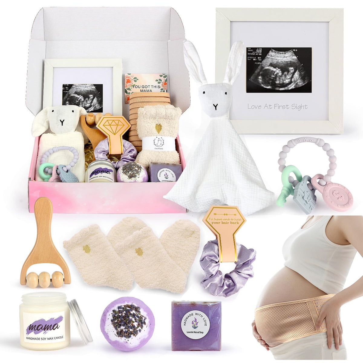 Lokaheadr ultrasound picture frame showcasing a precious pregnancy milestone.