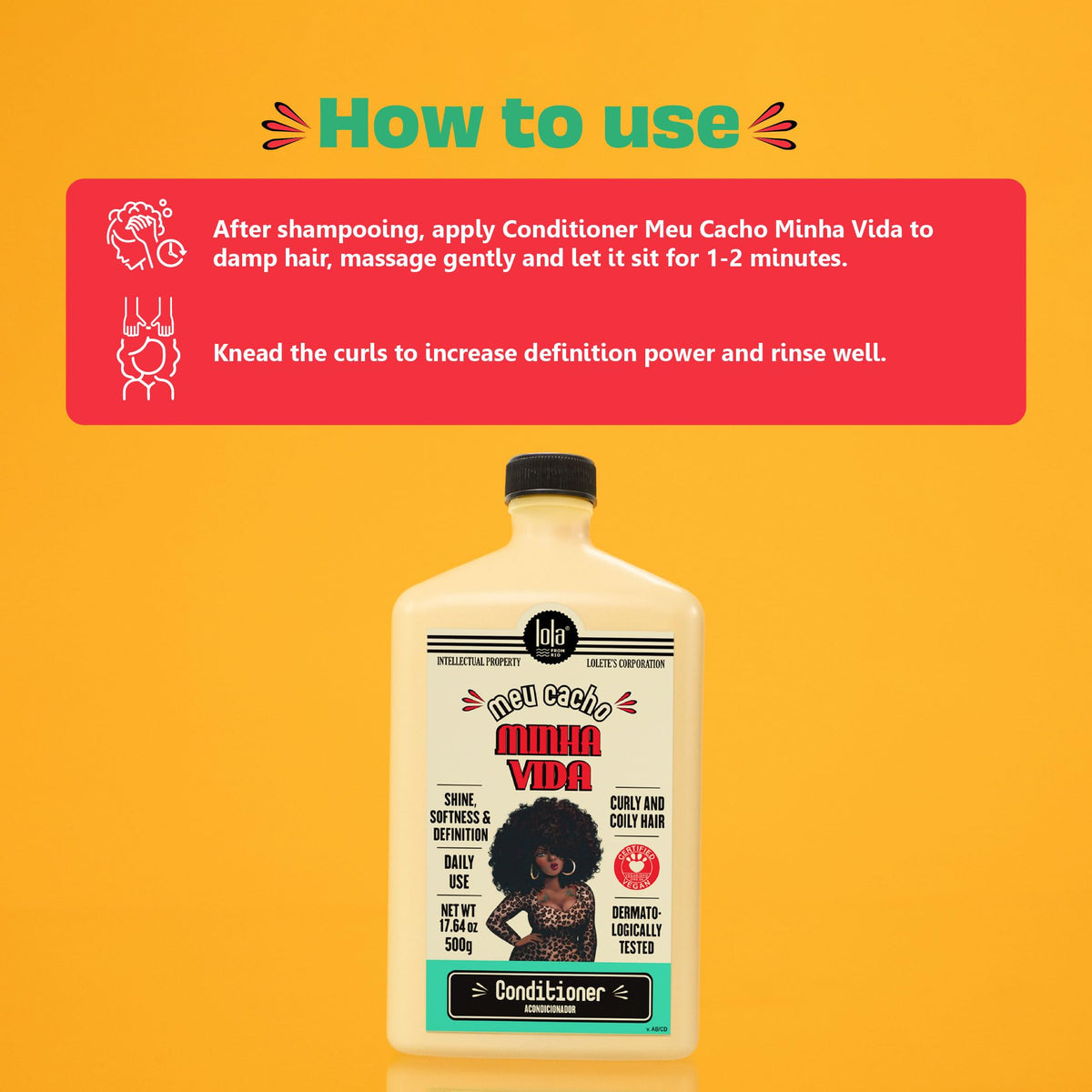 Lola From Rio curl-definition close-up smooth frizz control