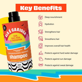 Lola From Rio Ela E Carioca shampoo lather on hair surface