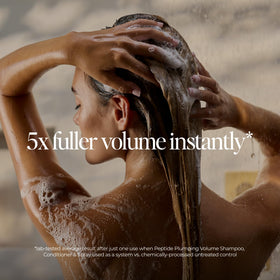 LolaVie conditioner texture close-up shows weightless hydration.