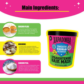 Creamy texture of Lola Xapadinha mask for even distribution