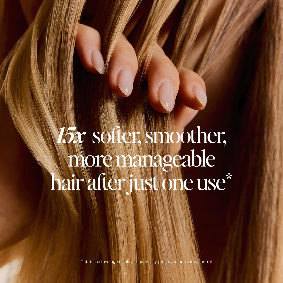 LolaVie Glossing Detangler being used to untangle knots