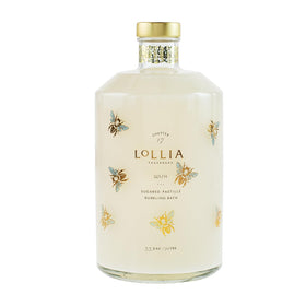 LOLLIA Wish Bubble Bath with vanilla bean bubbles for relaxing spa moments