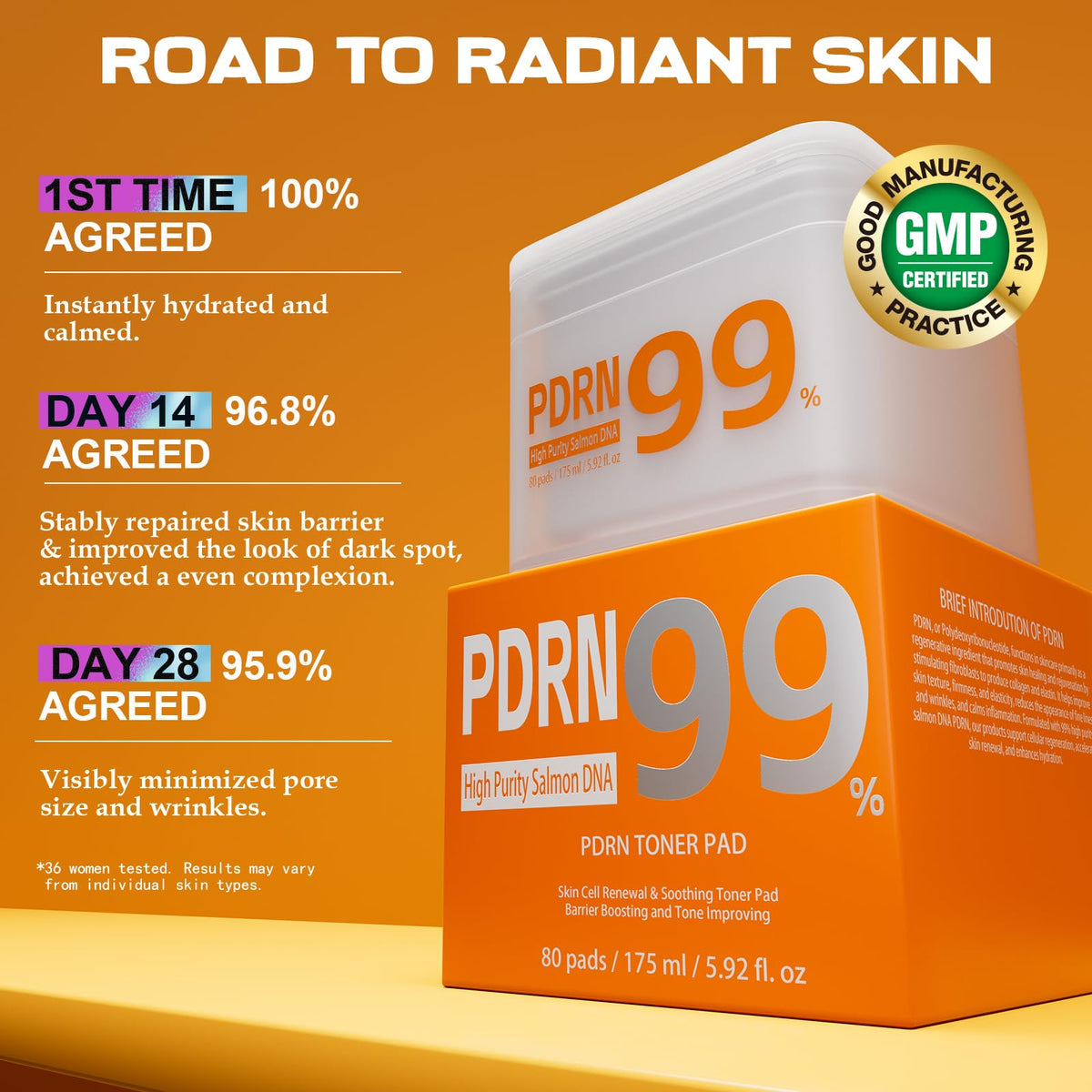 Lollsea pad swirl demonstrates hydration and subtle glow.