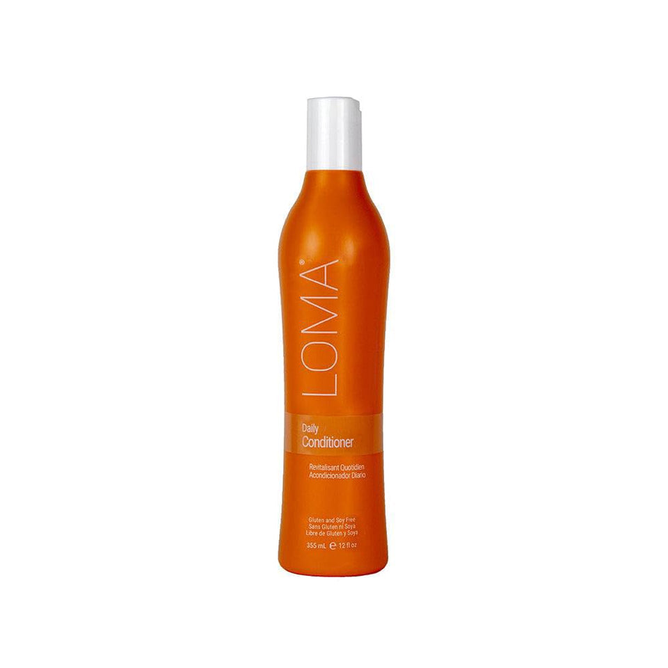 LOMA Daily Conditioner bottle front view, lightweight hydration for fine to normal hair.