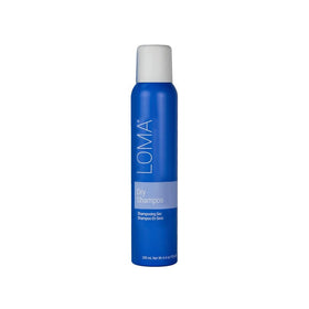 Loma Dry Shampoo bottle pour for quick refresh between washes and oil control