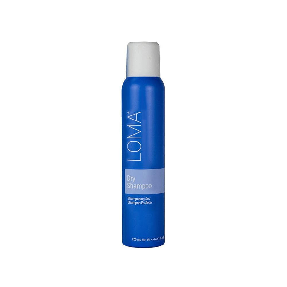 Loma Dry Shampoo bottle pour for quick refresh between washes and oil control