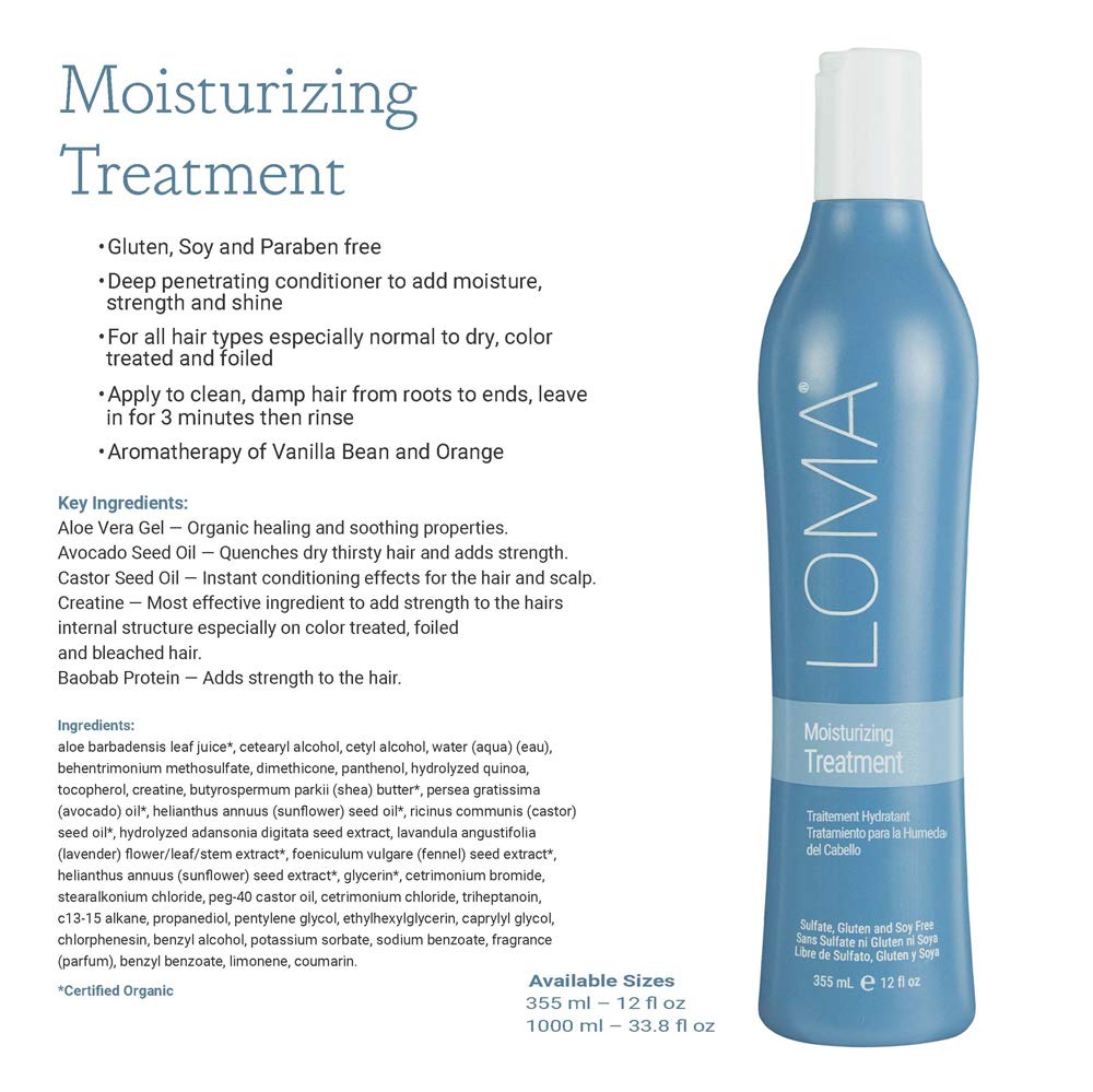 LOMA duo pack box shown for convenient daily cleansing and conditioning.