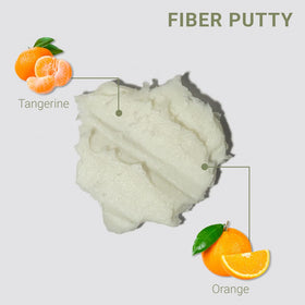 Loma Fiber Putty texture demonstration shows defined, separated strands.