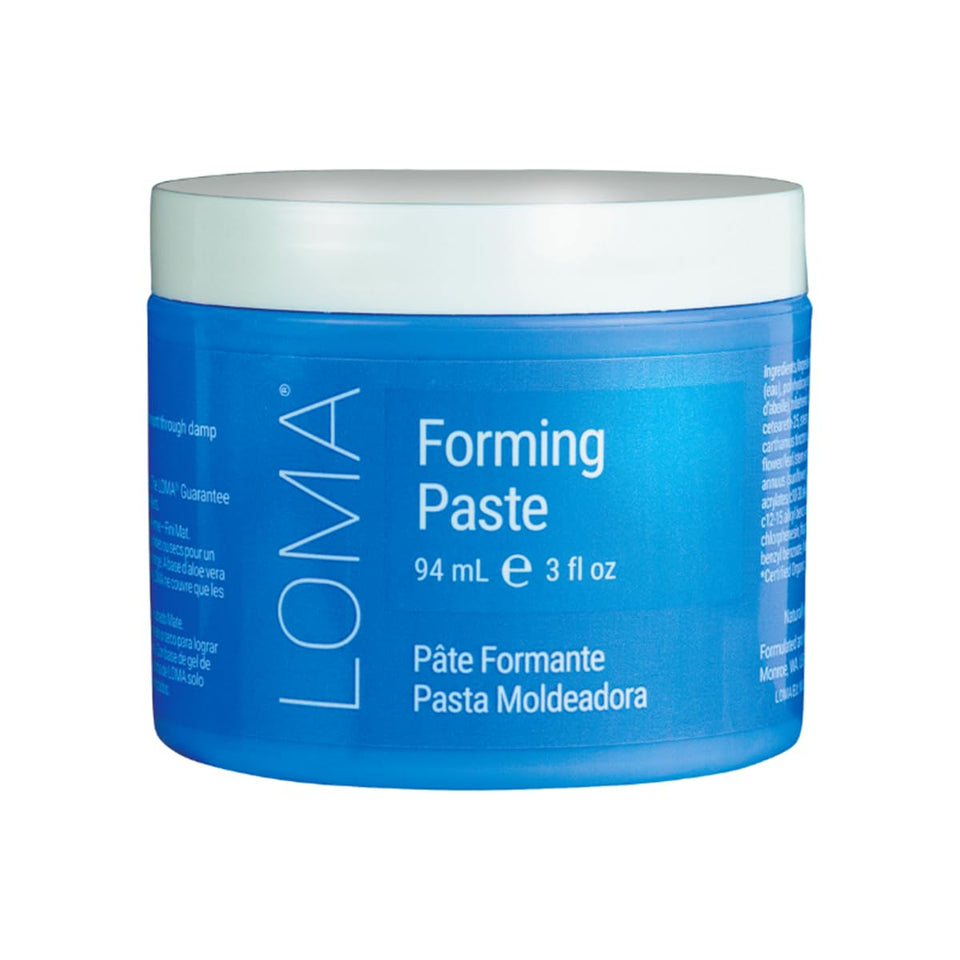 LOMA Forming Paste bottle front, matte finish for versatile styling.