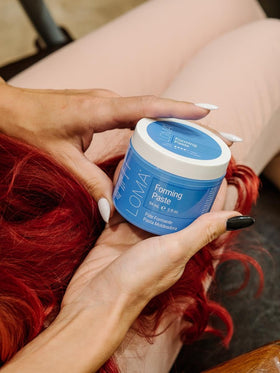 LOMA Forming Paste close-up packaging highlights USA-made formula.