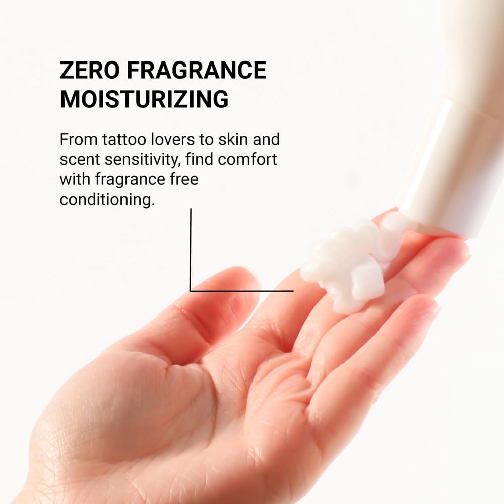 Loma fragrance-free moisturizing conditioner label highlights bond repair complex