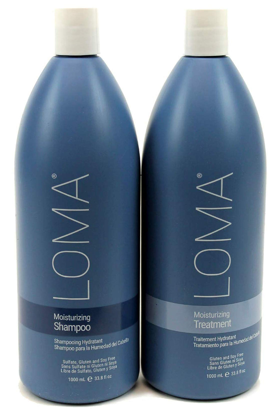 LOMA Moisturizing Shampoo bottle ready for silky, hydrated hair routines.