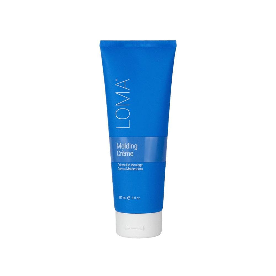 Loma Molding Crème 8-Ounce bottle showing medium hold for definition and control.