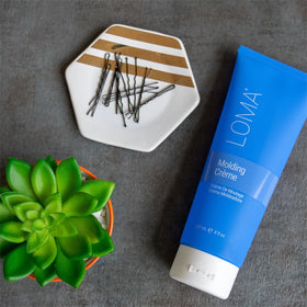 Loma tube and label highlight gluten-free, sulfate-free, and paraben-free qualities.