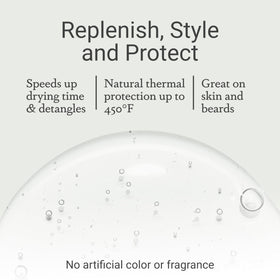 LOMA Nourishing Oil Treatment used as after-shave oil for skin hydration.