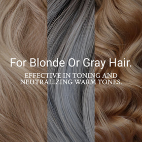 Loma Violet Conditioner creamy texture on hand for detangling use
