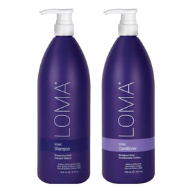 Loma Violet Shampoo bottle front, neutralizing brass for blonde and gray hair