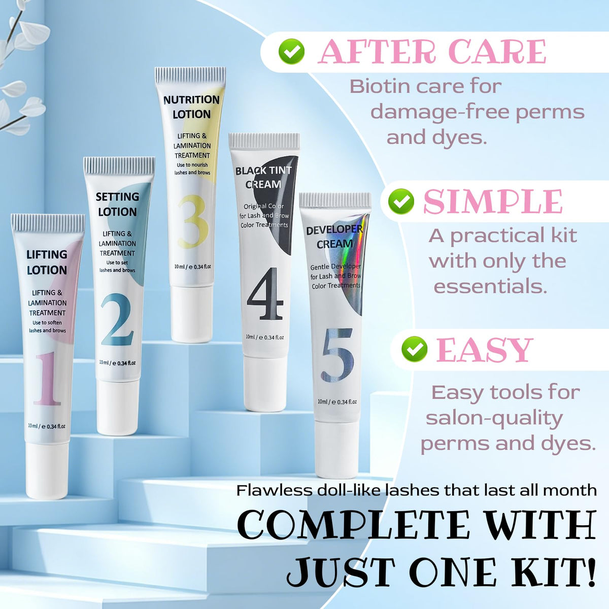 Lomansa complete kit contents shown with all essential tools