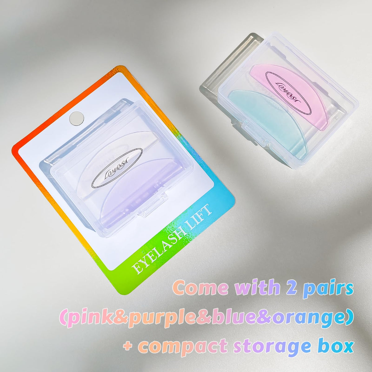 Lomansa Step 1 shields for professional lash techs or experienced users