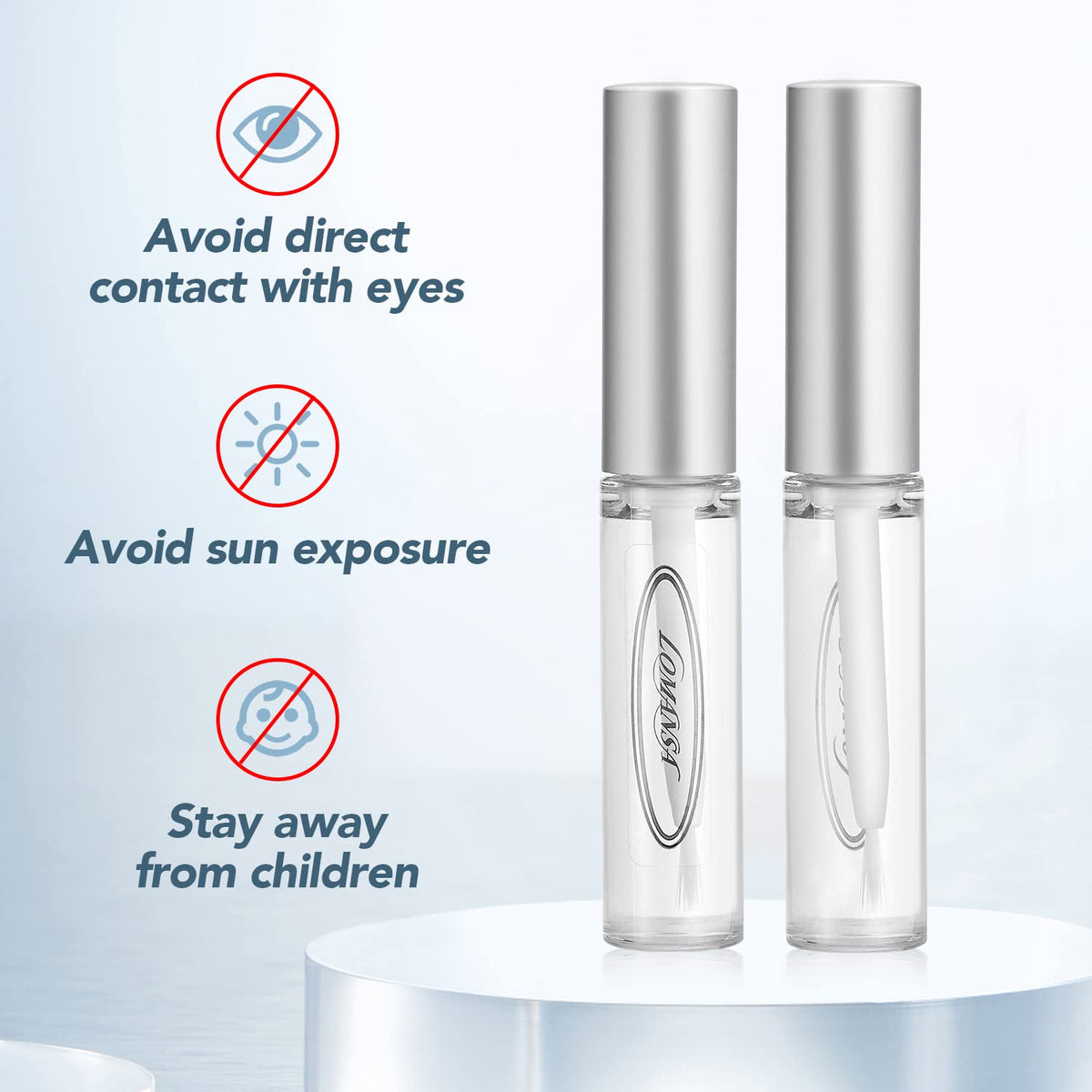 Lomansa eyelash perming routine demonstrates quick tack and easy application.