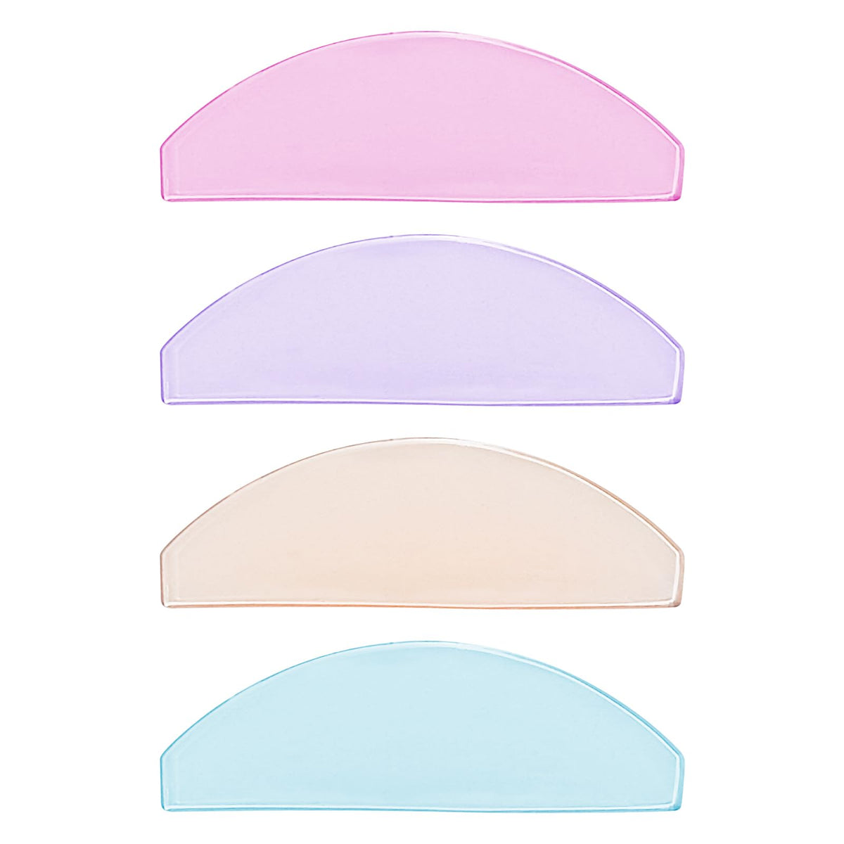 Lomansa Flat Lash Lift Shields Colorful Step 1 provide consistent contact with Perming Lotion No.1