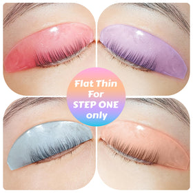 Lomansa glueless ultra-thin silicone pads ease lash lift prep without glue