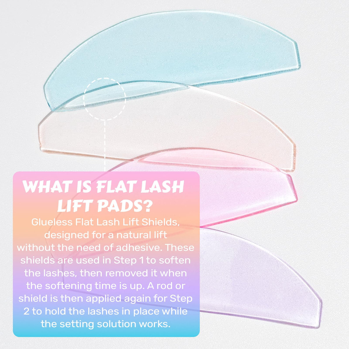 Lomansa self-adhesive shields attach directly, reducing glue steps