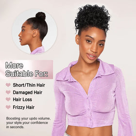 Lommel Daily use hair piece elevates outfits from casual to chic.