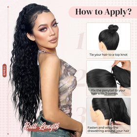 LONAI ponytail suits daily styling and special occasions with ease.