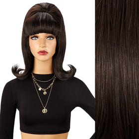 LONAI Retro Brown Wig packaging reflects easy gifting