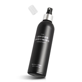 The London Grooming Company Sea Salt Hair Spray bottle delivers bold texture with all-day hold.