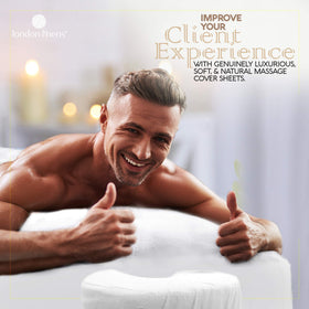 London Linens care-friendly kit image illustrating washing and long-term care