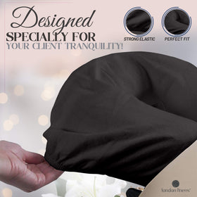 London Linens exotic black color adds premium styling to your setup.