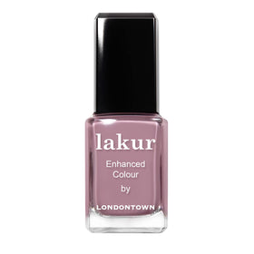 LONDONTOWN Dusty Pink Bell Flower bottle showcases glossy shade and branding