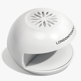 LONDONTOWN Flash Dry Nail Fan delivers cool air for smooth, smudge-free polish.