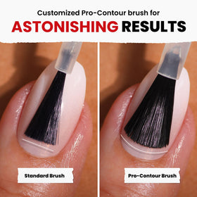 Base and top coat pairing visual for maximum Lakur wear.