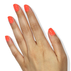 LONDONTOWN lakur Sunset Orange color swatch ready for high-impact wear.