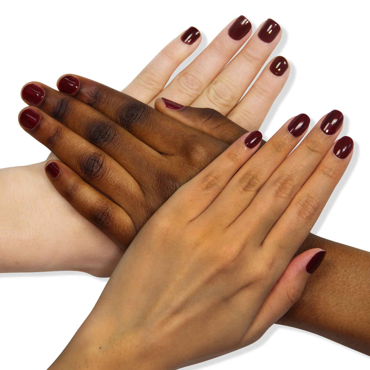 LONDONTOWN lakur color swatch displays vibrant, long lasting shades.