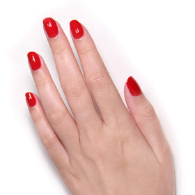 LONDONTOWN Lakur Changing of the Guards swatch demonstrates rich pigment and crisp finish