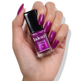 LONDONTOWN Lakur Florium Complex botanicals highlight healthier-looking nails.