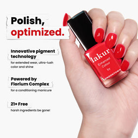 Florium Complex botanicals support healthier-looking nails over time.