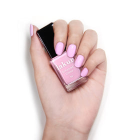 LONDONTOWN Lakur Lemonade Pop with base coat for ideal foundation on nails
