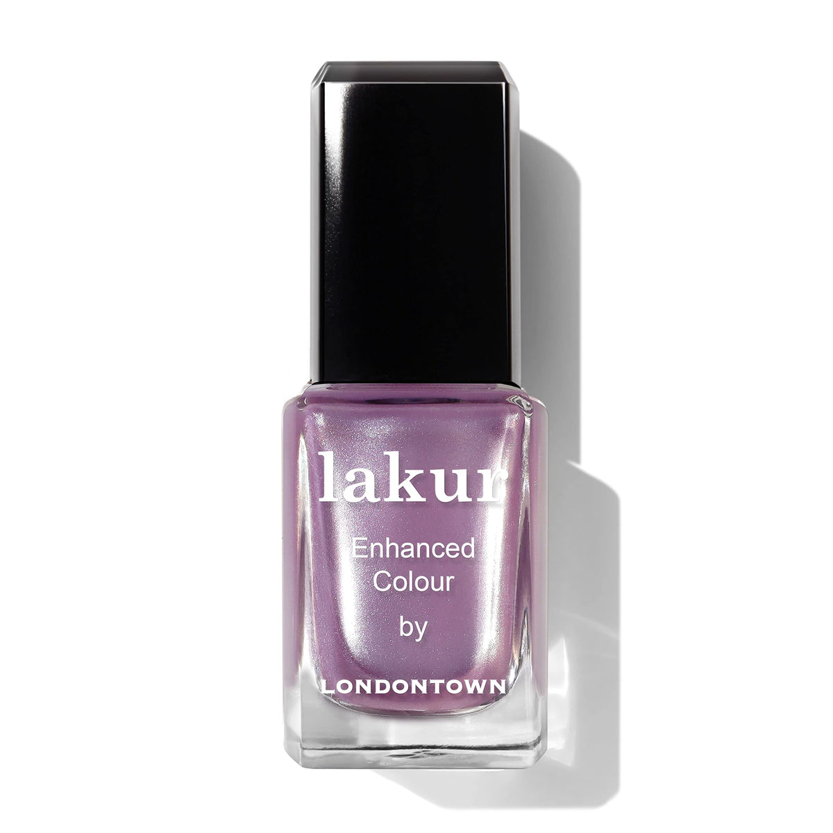 LONDONTOWN Lakur Amethyst on Ice bottle showing vibrant color and shine