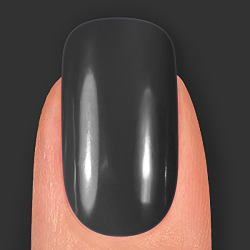 LONDONTOWN Lakur black shade nail polish for sleek, long-lasting color.