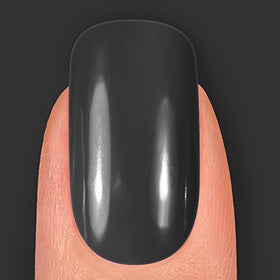 LONDONTOWN Lakur black shade nail polish for sleek, long-lasting color.