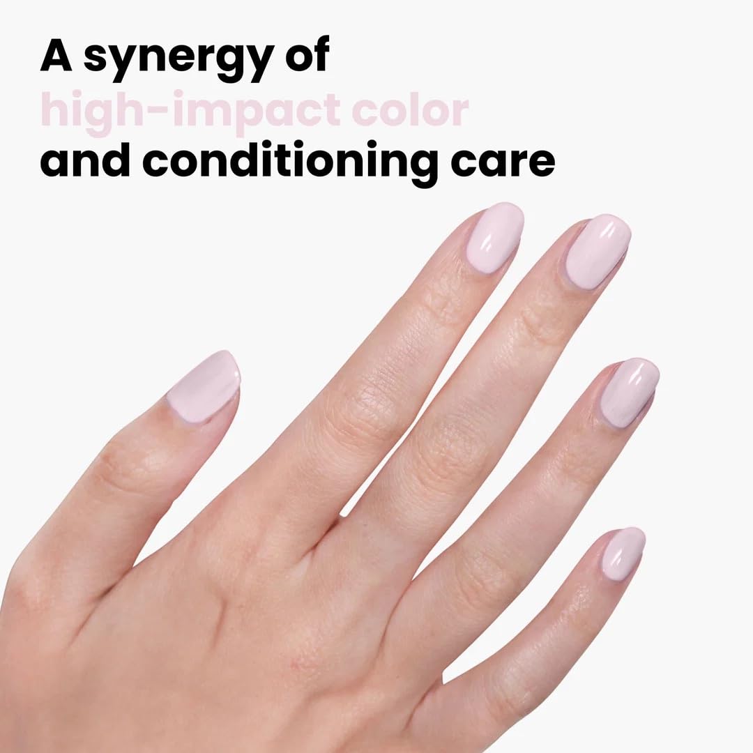 LONDONTOWN Lakur brush application demonstrating self-leveling formula for smooth results