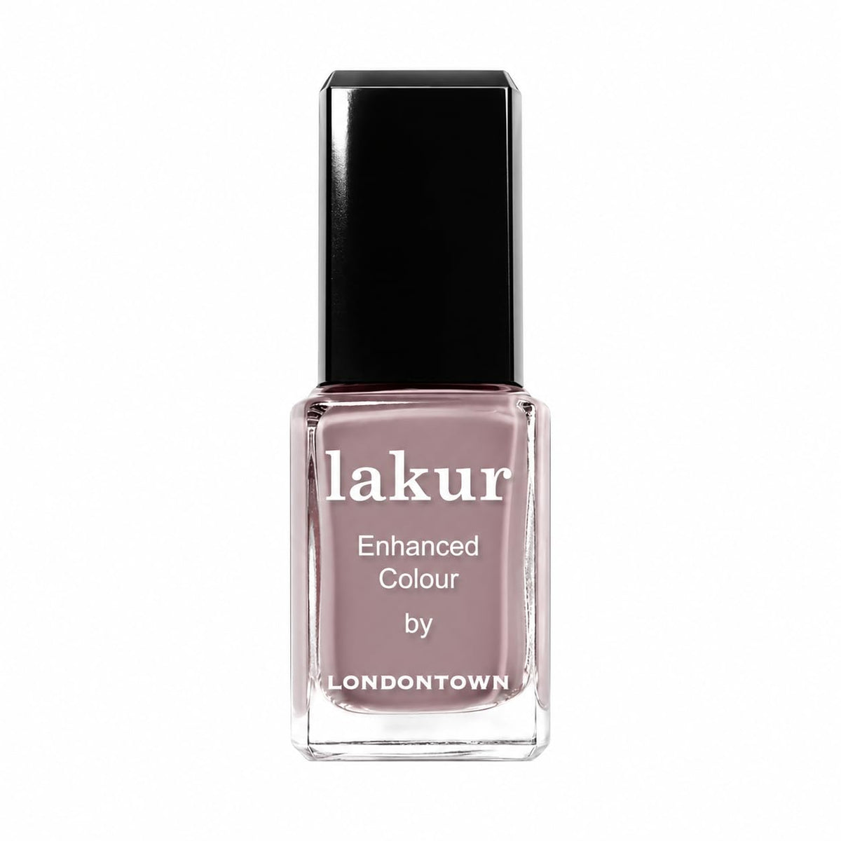 LONDONTOWN Lakur Do Not Disturb bottle reveals a nude-brown shade and premium finish.